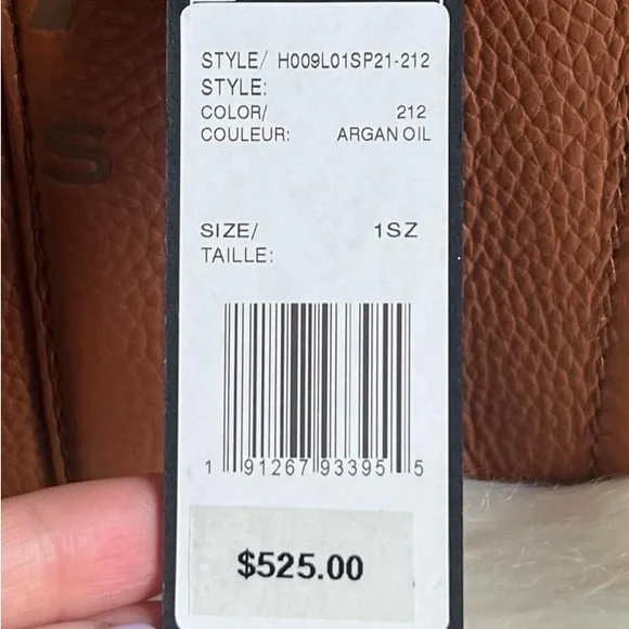 💰SOLD - H009L01SP21 - Marc Jacobs The Leather Small Tote Bag - Picture 13 of 16